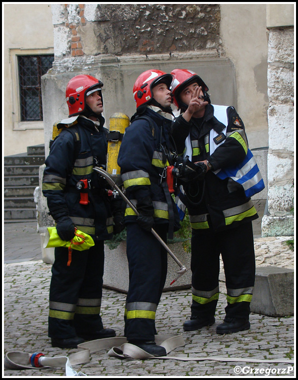 26.09.2013 - KrakÃ³w, Opactwo BenedyktynÃ³w w TyÅ„cu - Manewry taktyczno- bojowe