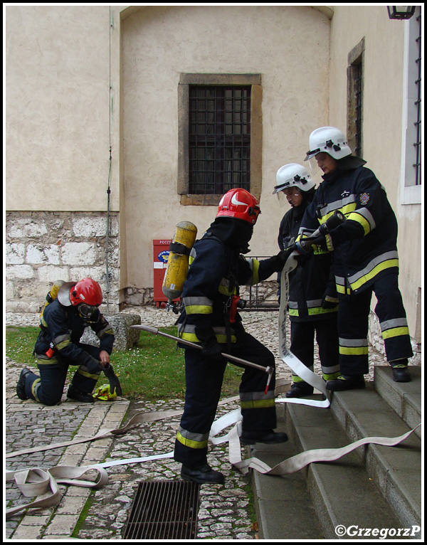 26.09.2013 - Kraków, Opactwo Benedyktynów w Tyńcu - Manewry taktyczno- bojowe