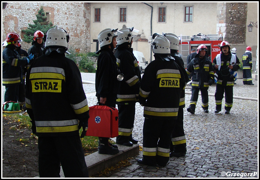 26.09.2013 - Kraków, Opactwo Benedyktynów w Tyńcu - Manewry taktyczno- bojowe