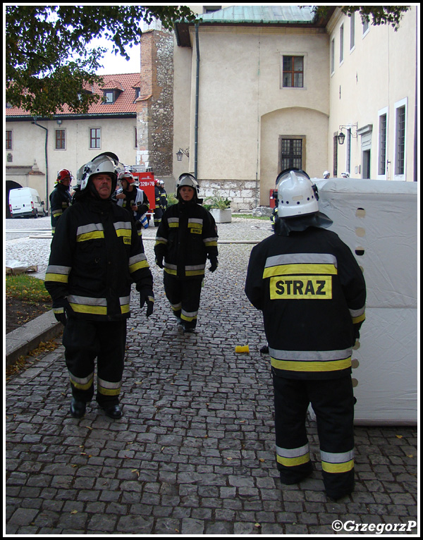 26.09.2013 - KrakÃ³w, Opactwo BenedyktynÃ³w w TyÅ„cu - Manewry taktyczno- bojowe