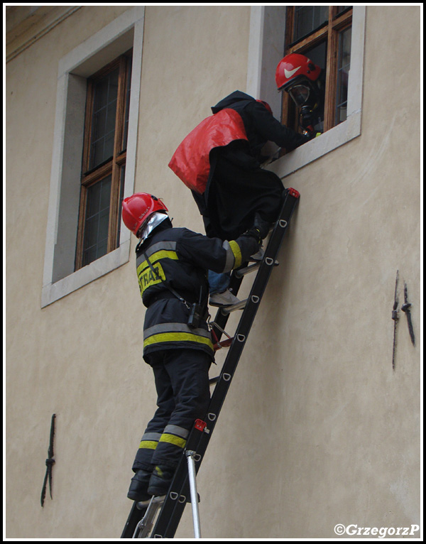 26.09.2013 - KrakÃ³w, Opactwo BenedyktynÃ³w w TyÅ„cu - Manewry taktyczno- bojowe
