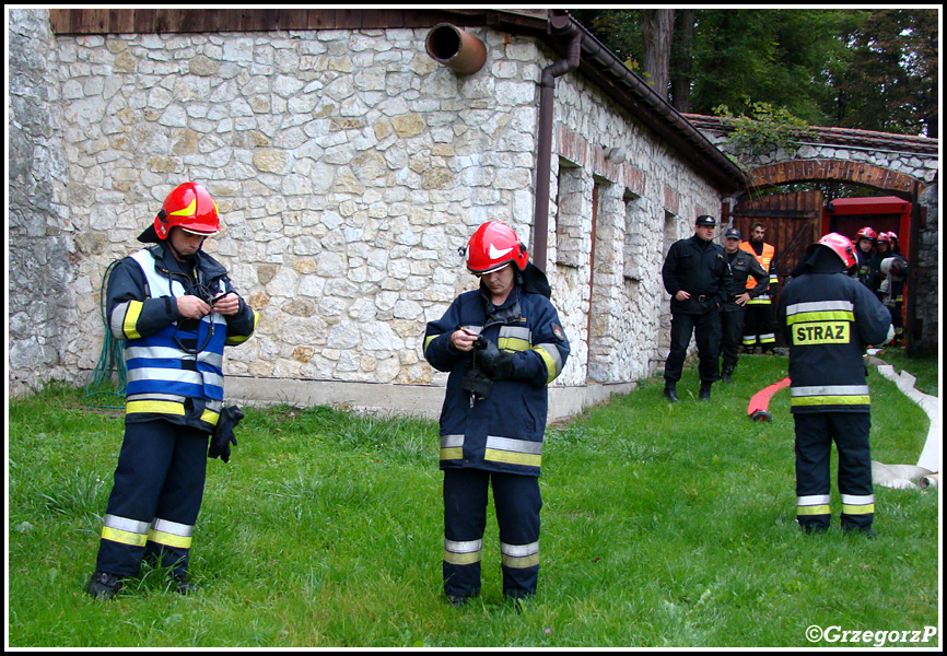 26.09.2013 - Kraków, Opactwo Benedyktynów w Tyńcu - Manewry taktyczno- bojowe