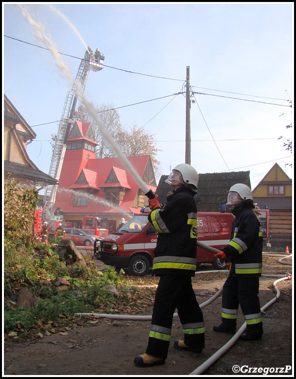 8.10.2013 - ChochoÅ‚Ã³w - Manewry taktyczno- bojowe
