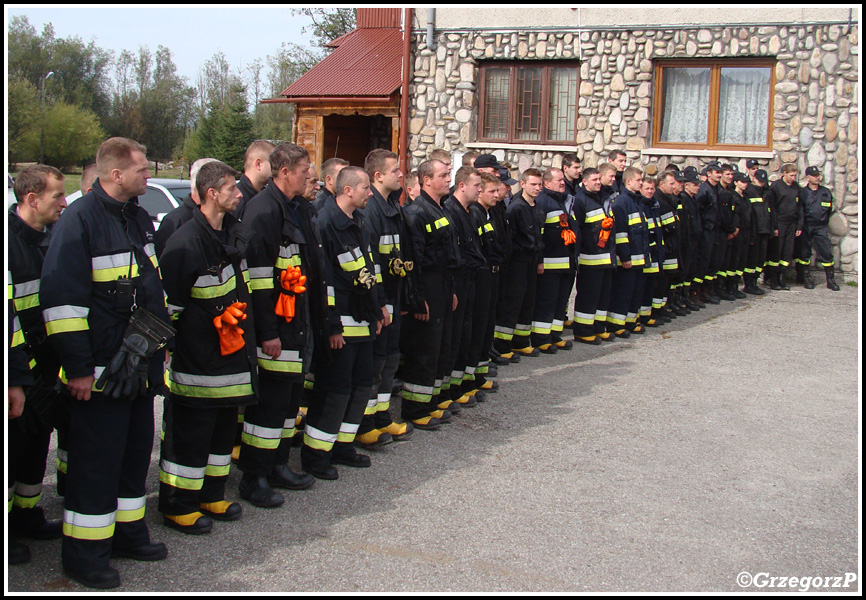 8.10.2013 - ChochoÅ‚Ã³w - Manewry taktyczno- bojowe