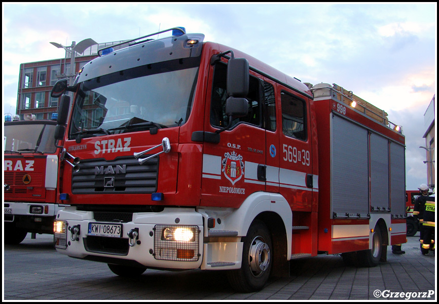 569[K]39 - GBA 2,5/25 MAN TGL 12.240/Stolarczyk - OSP NiepoÅ‚omice