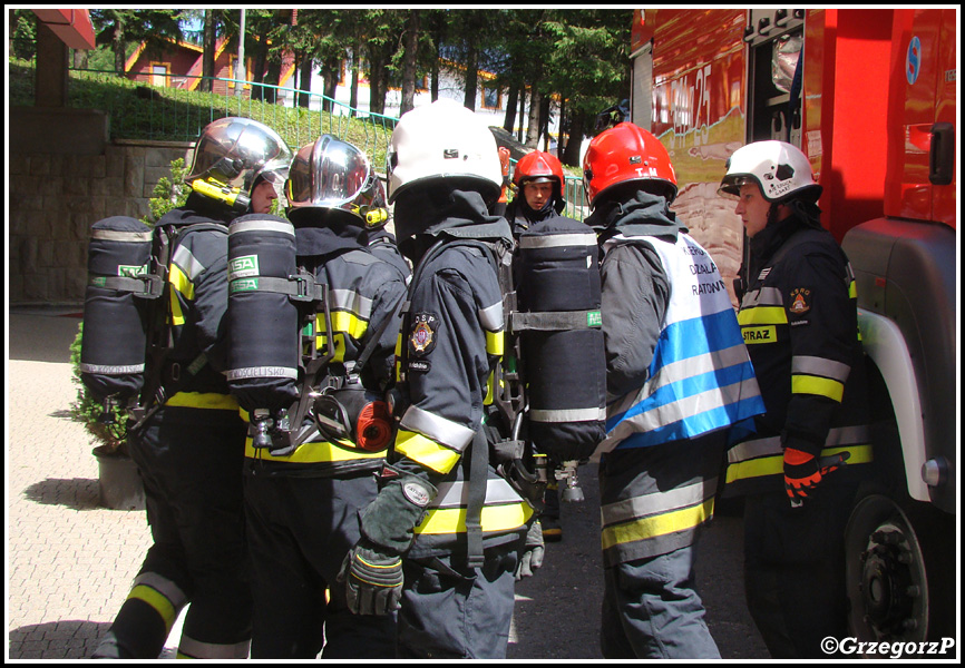 10.06.2014 - KoÅ›cielisko, WDW - Manewry KSRG powiatu tatrzaÅ„skiego