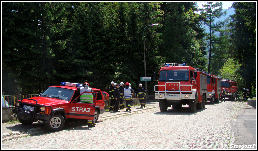 10.06.2014 - Kościelisko, WDW - Manewry KSRG powiatu tatrzańskiego