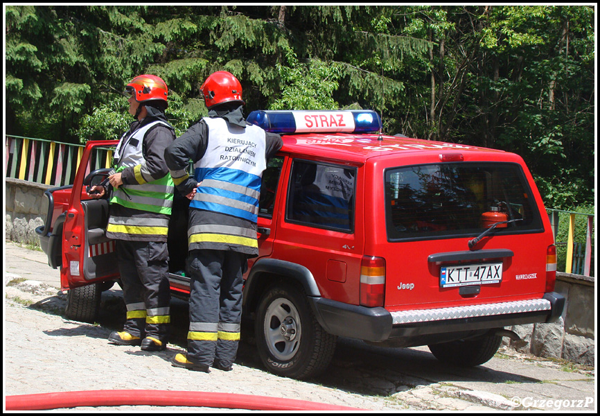 10.06.2014 - Kościelisko, WDW - Manewry KSRG powiatu tatrzańskiego