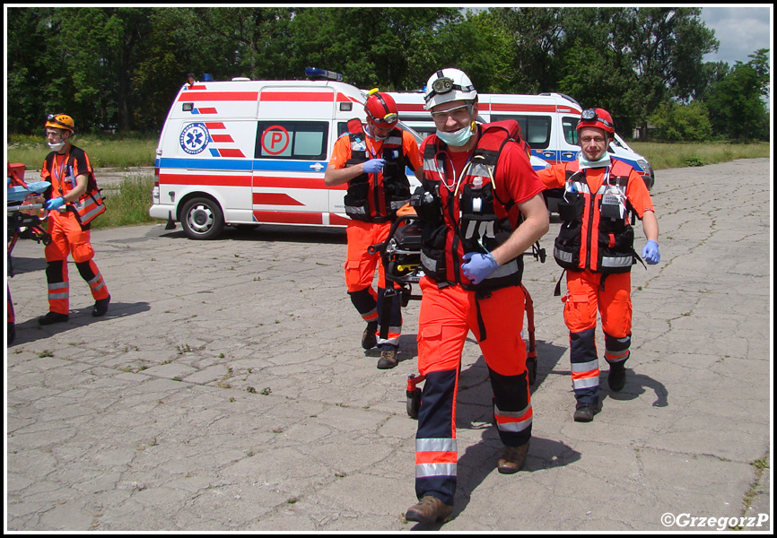 13.06.2014 - Kraków, Muzeum Lotnictwa Polskiego - Mistrzostwa w Ratownictwie Medycznym Kraków 2014, zdarzenie masowe