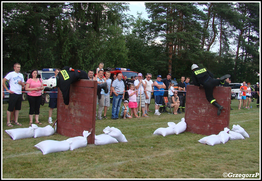 6.07.2014 - Harklowa - Gminne zawody sportowo- pożarnicze