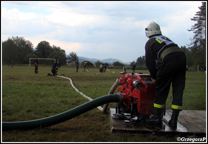 6.07.2014 - Harklowa - Gminne zawody sportowo- poÅ¼arnicze