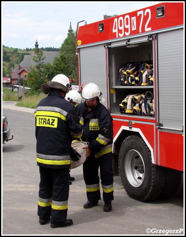 14.07.2014 - Rdzawka, remiza - Manewry KSRG