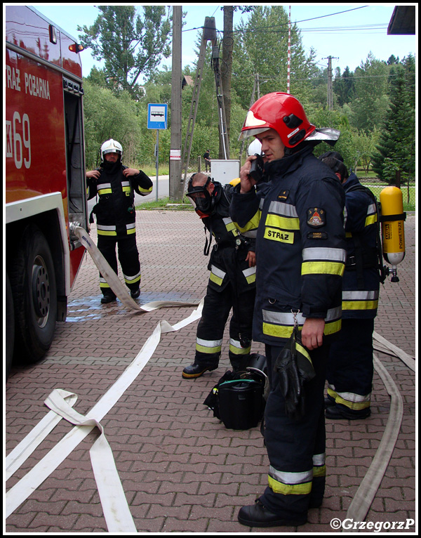 14.07.2014 - Rdzawka, remiza - Manewry KSRG