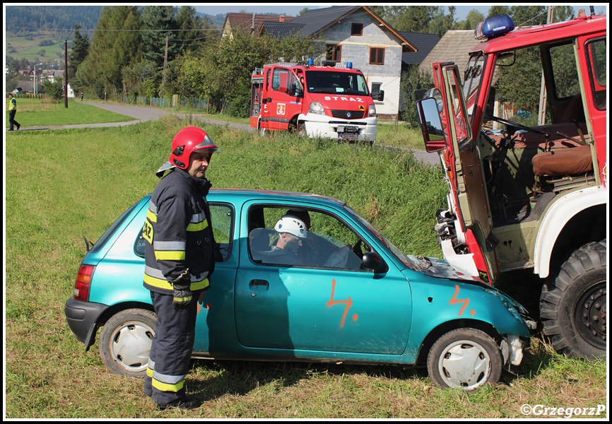 17.09.2014 - Jordanów/Bystra - Powiatowe manewry KSRG ''BESKIDY 2014''