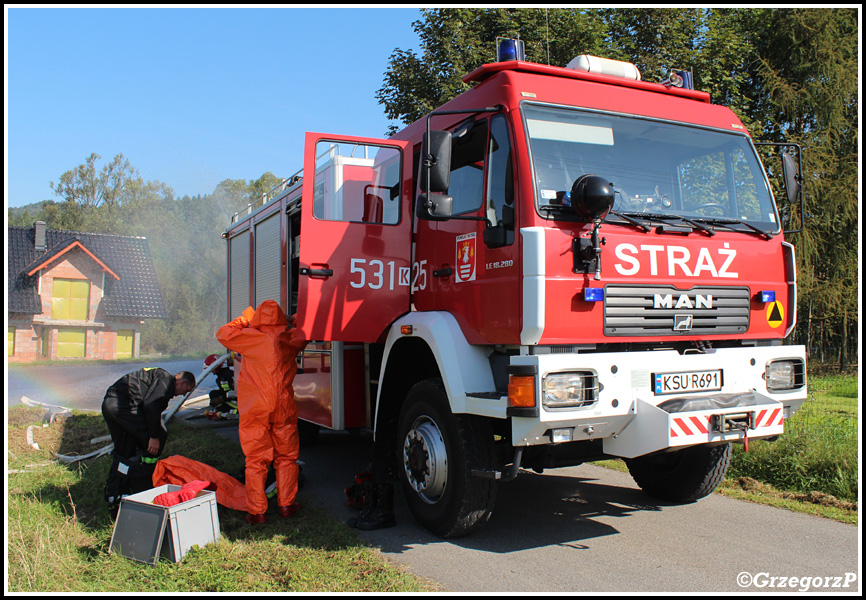 17.09.2014 - Jordanów/Bystra - Powiatowe manewry KSRG ''BESKIDY 2014''