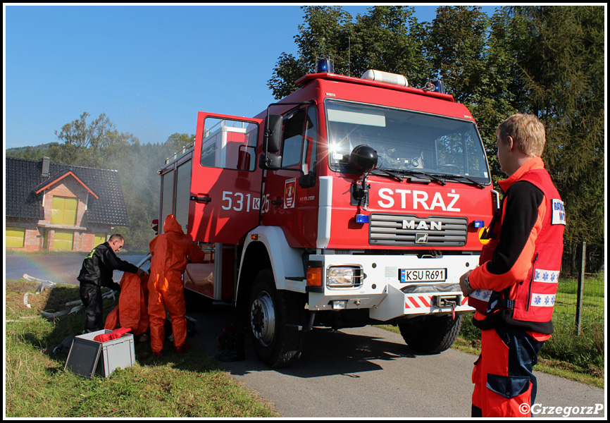 17.09.2014 - Jordanów/Bystra - Powiatowe manewry KSRG ''BESKIDY 2014''