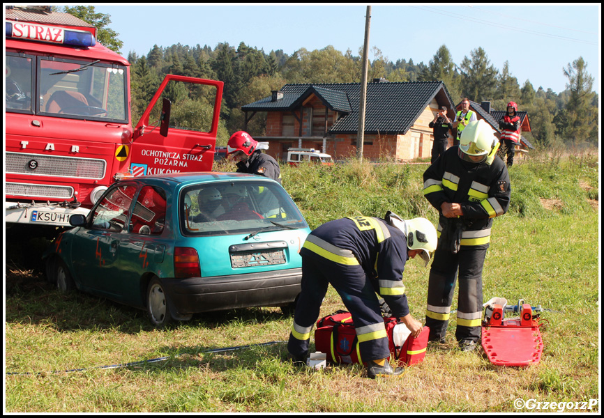 17.09.2014 - Jordanów/Bystra - Powiatowe manewry KSRG ''BESKIDY 2014''