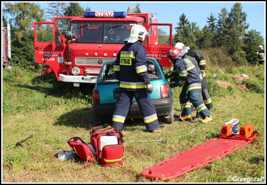 17.09.2014 - Jordanów/Bystra - Powiatowe manewry KSRG ''BESKIDY 2014''