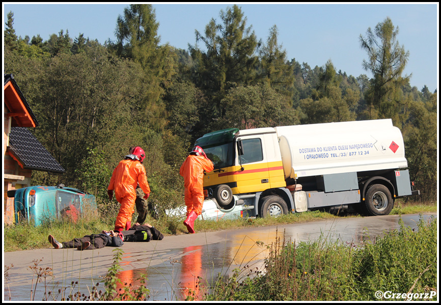 17.09.2014 - JordanÃ³w/Bystra - Powiatowe manewry KSRG ''BESKIDY 2014''