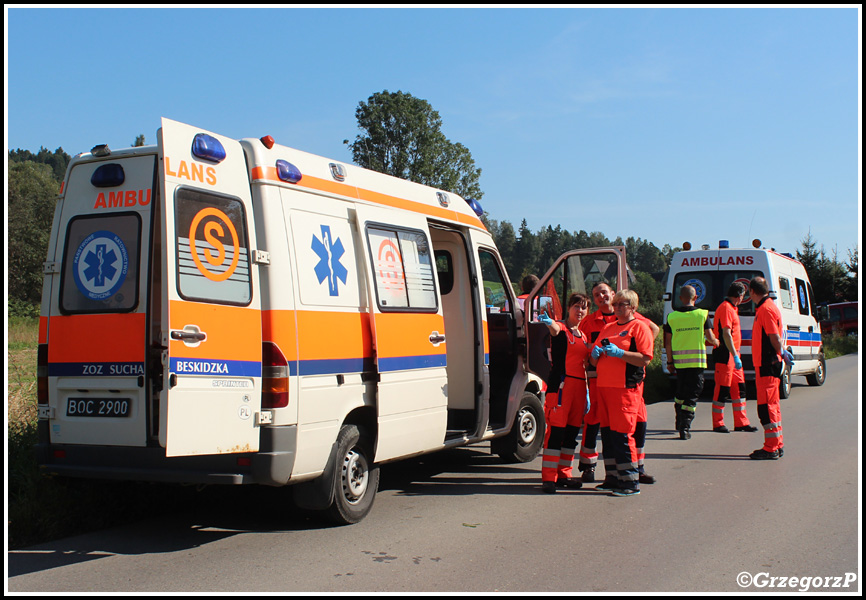 17.09.2014 - Jordanów/Bystra - Powiatowe manewry KSRG ''BESKIDY 2014''