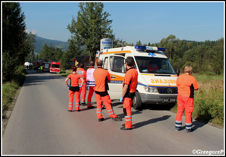 17.09.2014 - Jordanów/Bystra - Powiatowe manewry KSRG ''BESKIDY 2014''