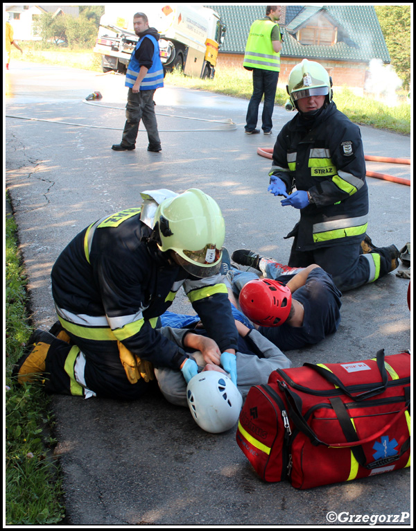 17.09.2014 - Jordanów/Bystra - Powiatowe manewry KSRG ''BESKIDY 2014''