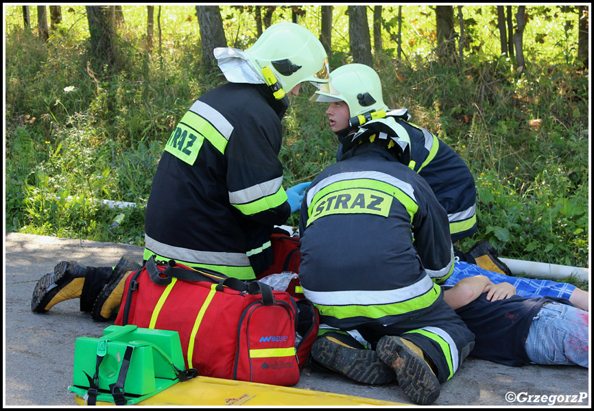 17.09.2014 - Jordanów/Bystra - Powiatowe manewry KSRG ''BESKIDY 2014''