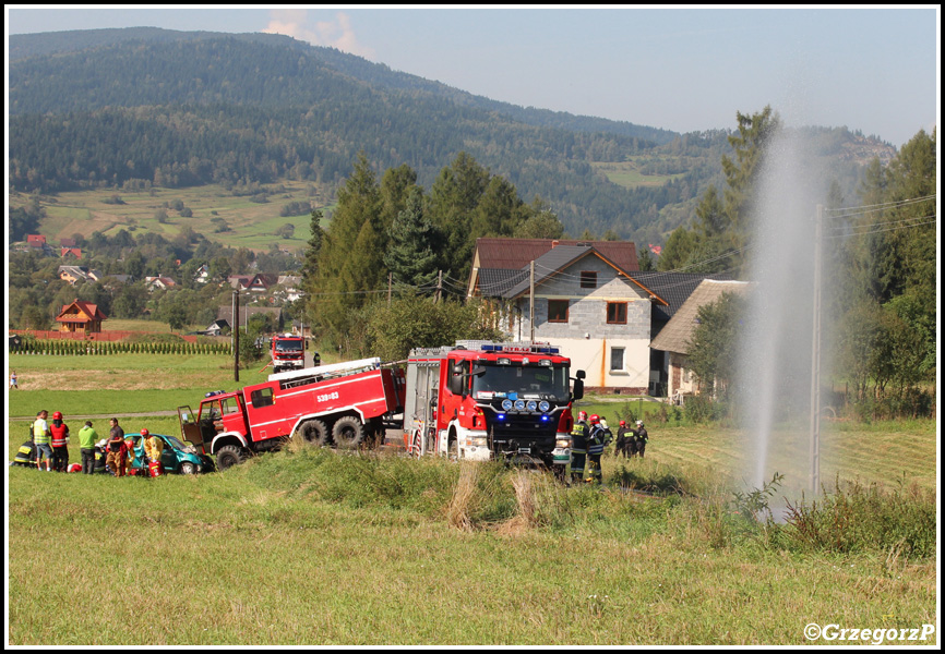 17.09.2014 - JordanÃ³w/Bystra - Powiatowe manewry KSRG ''BESKIDY 2014''