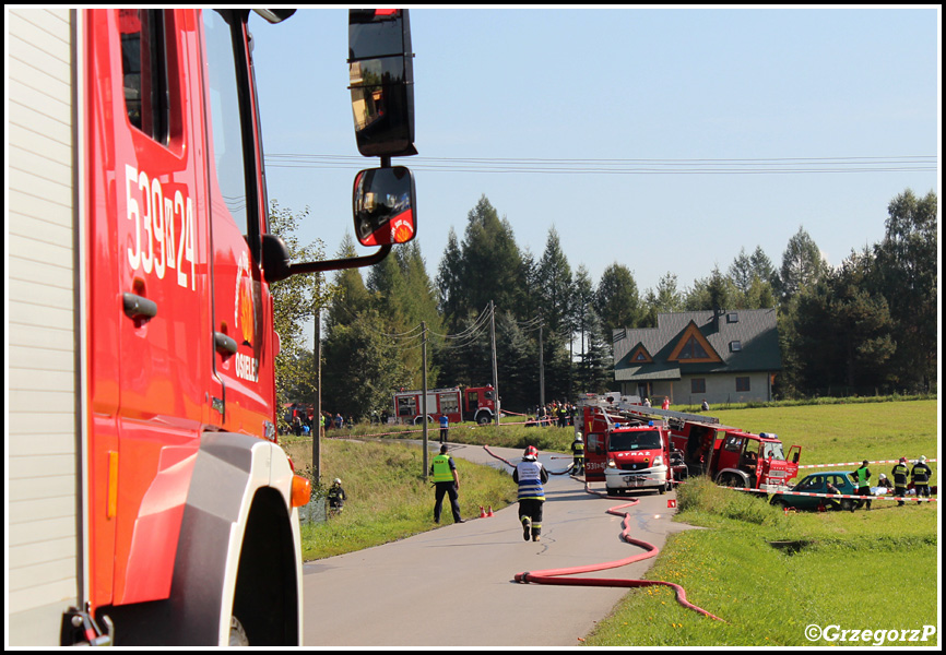 17.09.2014 - JordanÃ³w/Bystra - Powiatowe manewry KSRG ''BESKIDY 2014''