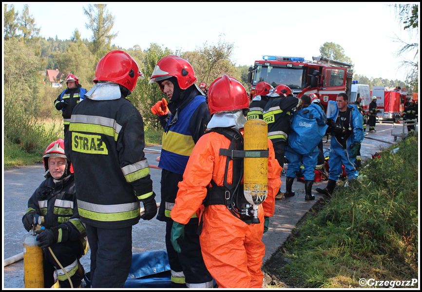 17.09.2014 - JordanÃ³w/Bystra - Powiatowe manewry KSRG ''BESKIDY 2014''