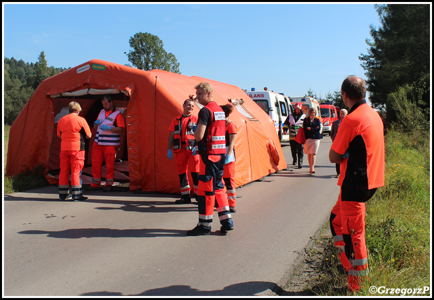 17.09.2014 - JordanÃ³w/Bystra - Powiatowe manewry KSRG ''BESKIDY 2014''