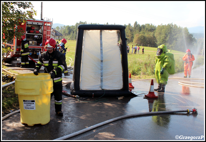 17.09.2014 - JordanÃ³w/Bystra - Powiatowe manewry KSRG ''BESKIDY 2014''