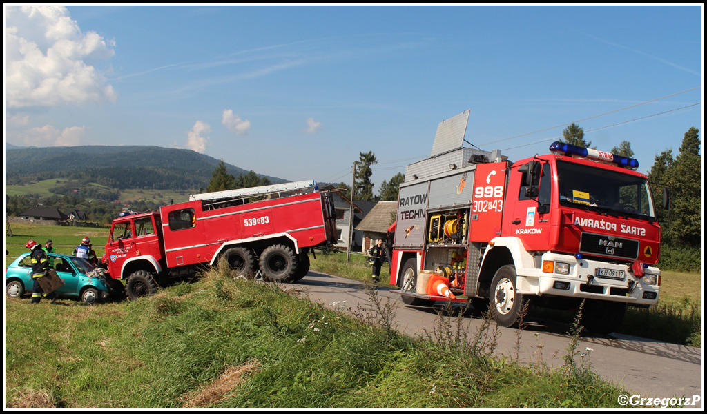 17.09.2014 - JordanÃ³w/Bystra - Powiatowe manewry KSRG ''BESKIDY 2014''