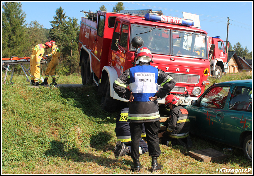 17.09.2014 - Jordanów/Bystra - Powiatowe manewry KSRG ''BESKIDY 2014''