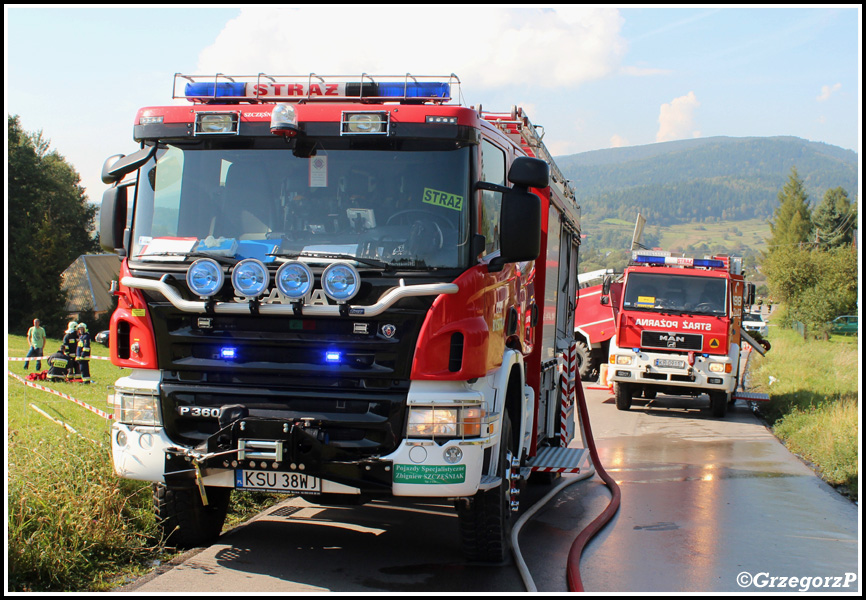 17.09.2014 - Jordanów/Bystra - Powiatowe manewry KSRG ''BESKIDY 2014''