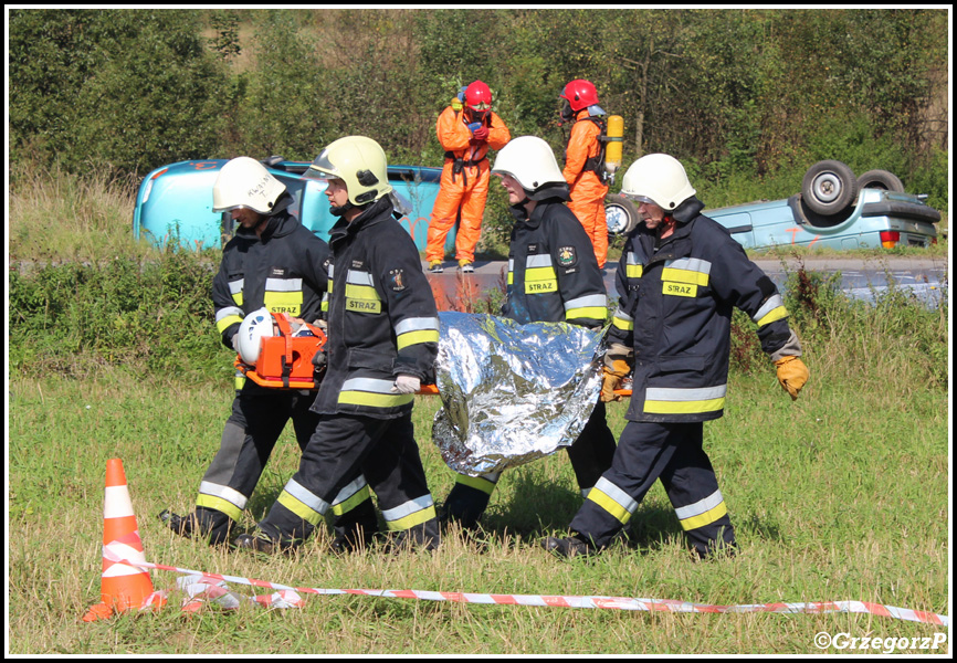 17.09.2014 - Jordanów/Bystra - Powiatowe manewry KSRG ''BESKIDY 2014''