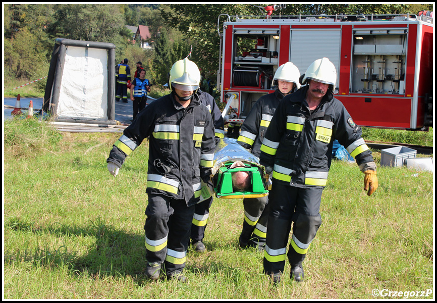 17.09.2014 - JordanÃ³w/Bystra - Powiatowe manewry KSRG ''BESKIDY 2014''