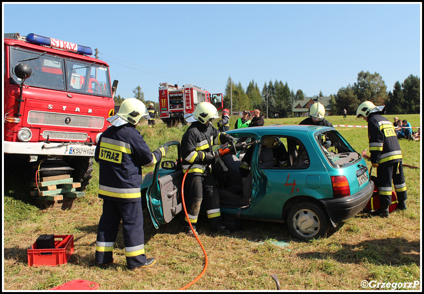 17.09.2014 - JordanÃ³w/Bystra - Powiatowe manewry KSRG ''BESKIDY 2014''