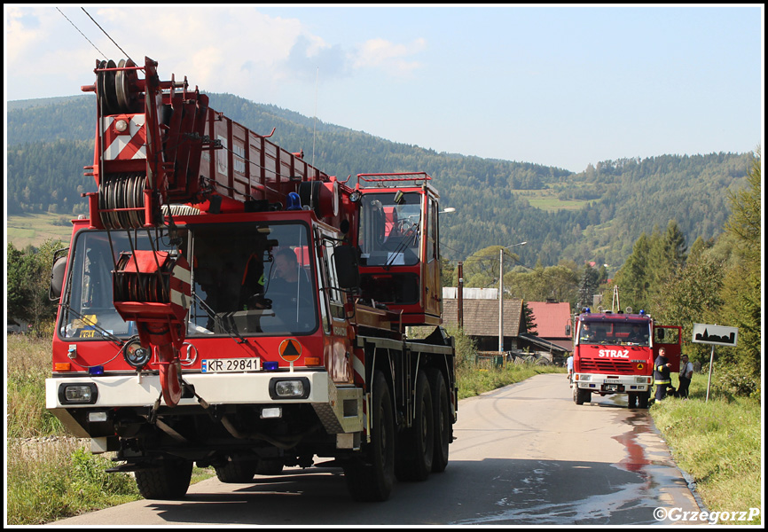 17.09.2014 - Jordanów/Bystra - Powiatowe manewry KSRG ''BESKIDY 2014''