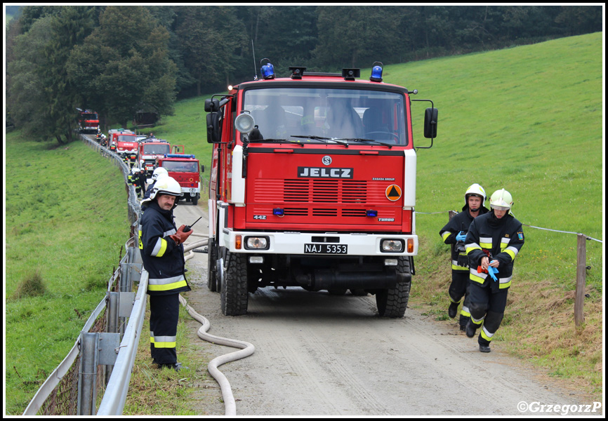 21.09.2014 - Bielanka - Gminne manewry taktyczno- bojowe OSP