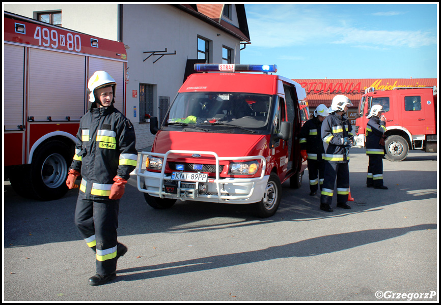 19.10.2014 - Spytkowice, remiza - Manewry KSRG