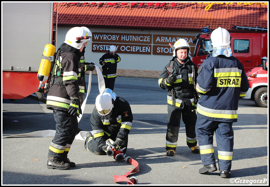 19.10.2014 - Spytkowice, remiza - Manewry KSRG