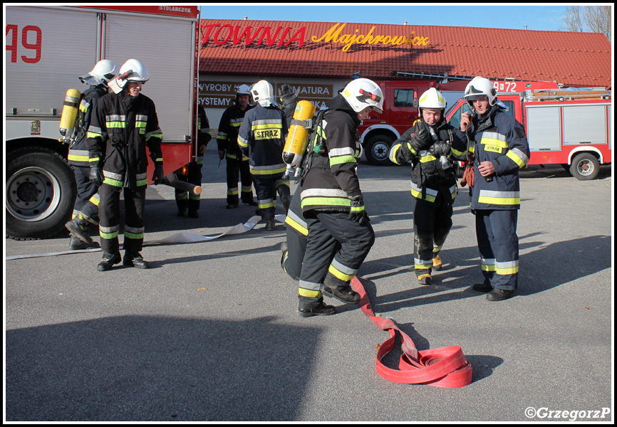 19.10.2014 - Spytkowice, remiza - Manewry KSRG