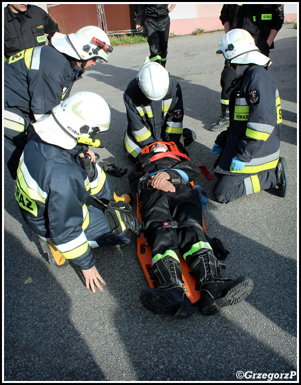 19.10.2014 - Spytkowice, remiza - Manewry KSRG