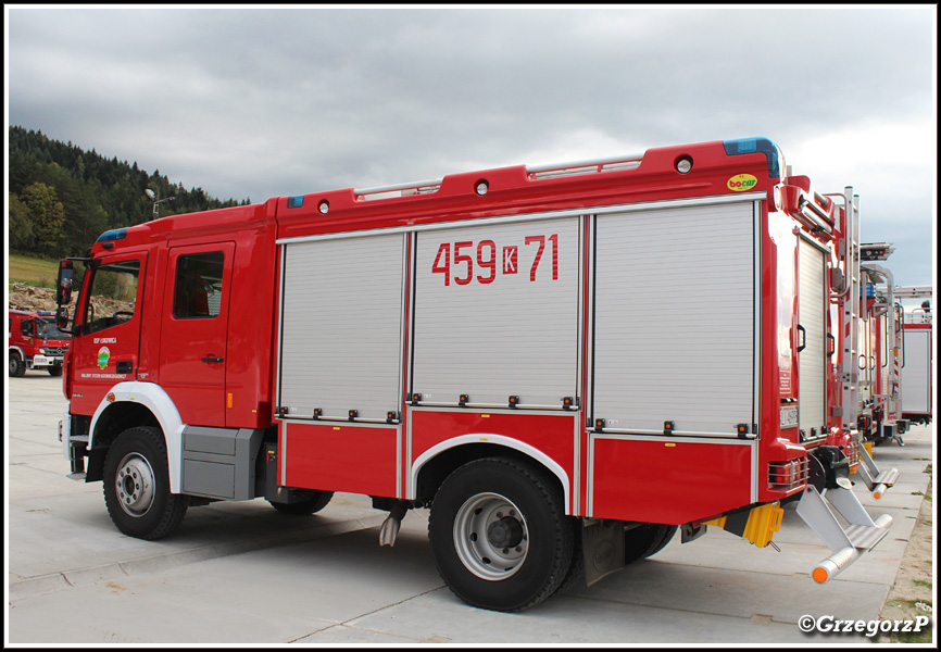 459[K]71 - GBA 3,5/35 Mercedes Benz Atego 1530/Bocar - OSP Åukowica