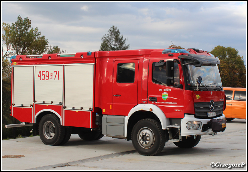 459[K]71 - GBA 3,5/35 Mercedes Benz Atego 1530/Bocar - OSP Łukowica