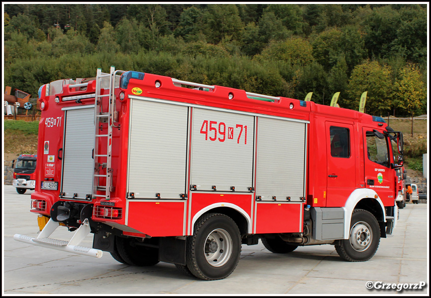 459[K]71 - GBA 3,5/35 Mercedes Benz Atego 1530/Bocar - OSP Åukowica