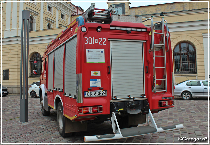 301[K]22 - GBA 2/16 Mercedes Benz Atego 1530/Bocar - JRG 1 Kraków