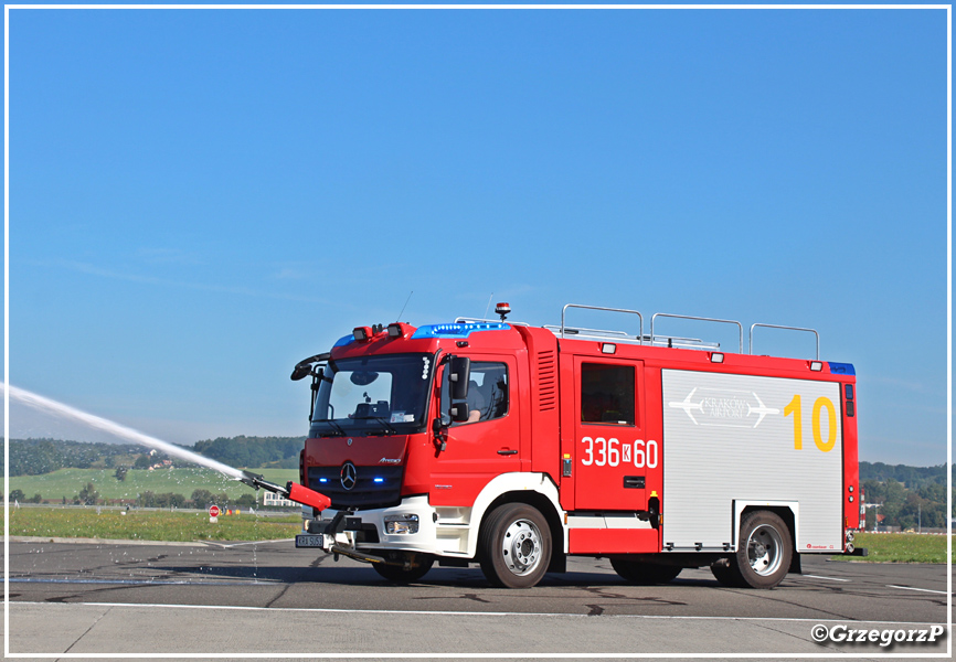 336[K]60 - 10 - GBA 2/20 Mercedes Benz Atego 1530/Rosenbauer - LSRG Kraków- Balice