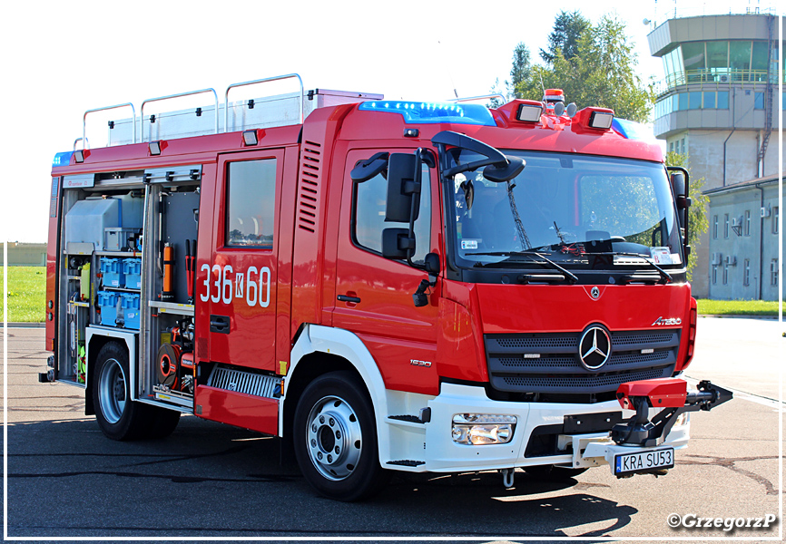 336[K]60 - 10 - GBA 2/20 Mercedes Benz Atego 1530/Rosenbauer - LSRG KrakÃ³w- Balice